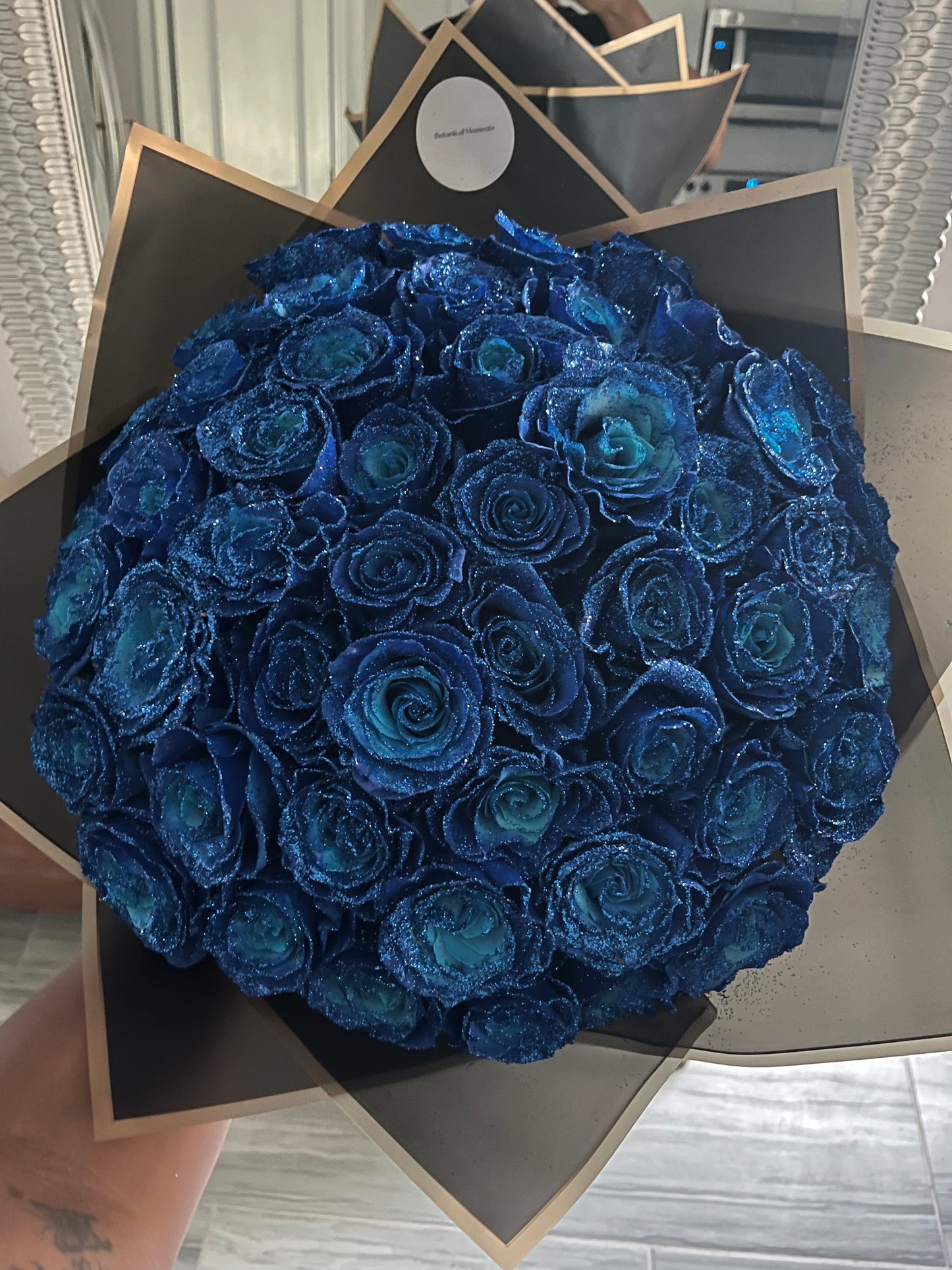 Glitter Rose Bouquet